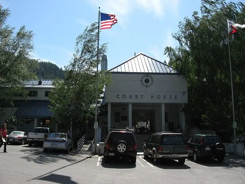 The Old Sierra County Courthouse