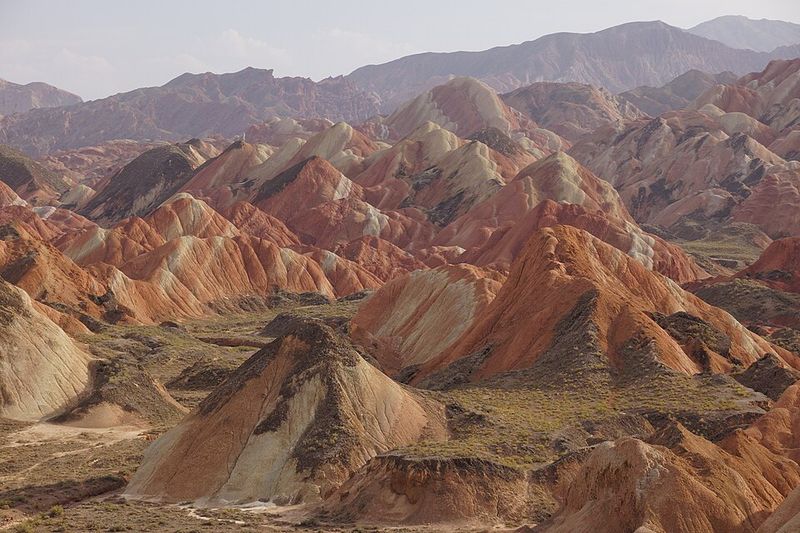 Rainbow Mountains, China