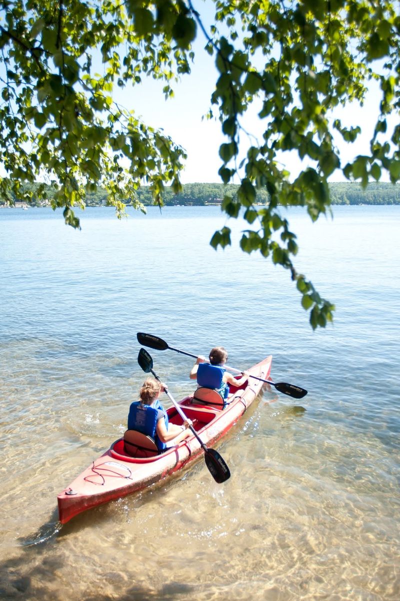 Lake Winnipesaukee at the Center