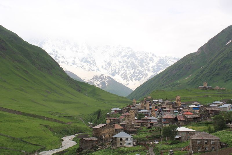 The Caucasus Mountains (Georgia & Russia)