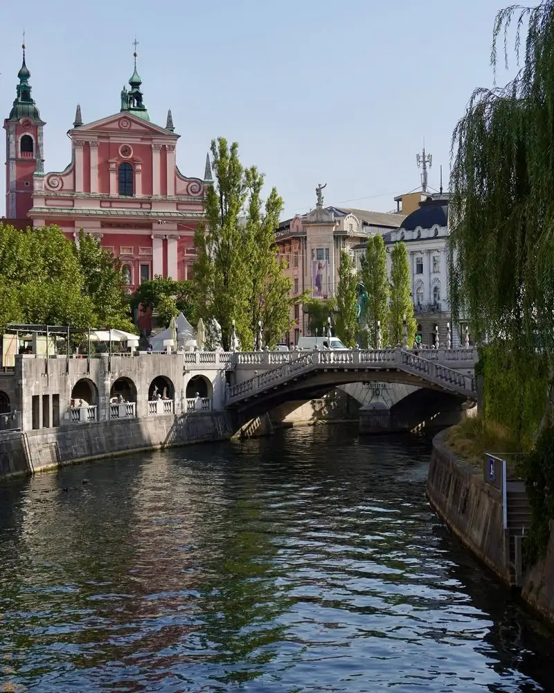 The Ljubljanica River