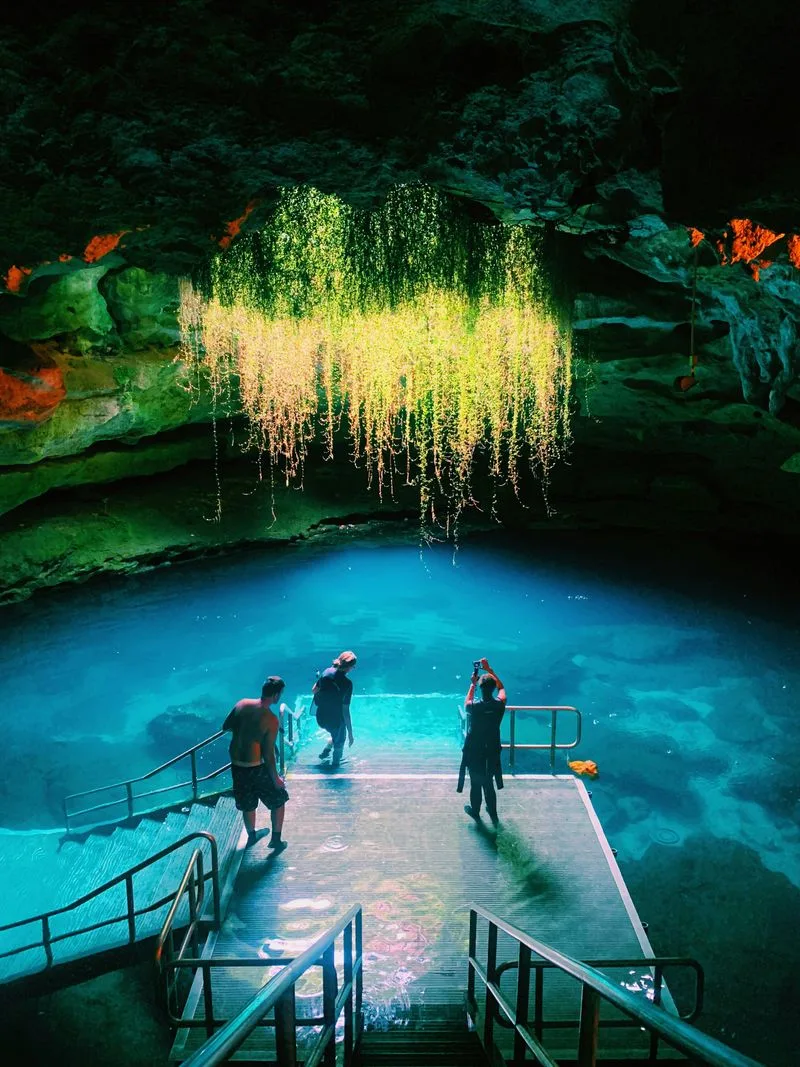 Ancient Underwater Cavern