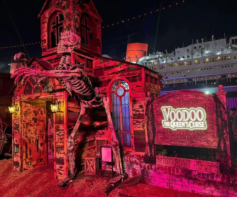 The Queen Mary, Long Beach, California
