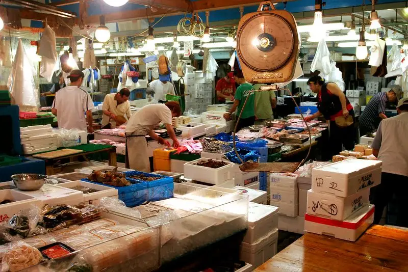 Visit the Tsukiji Outer Market