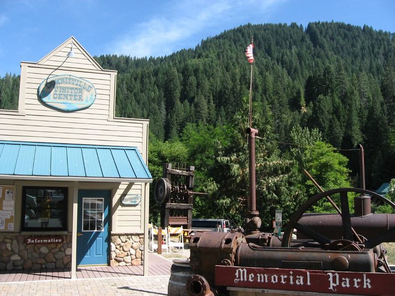 Stay in a historic inn or riverside cabin