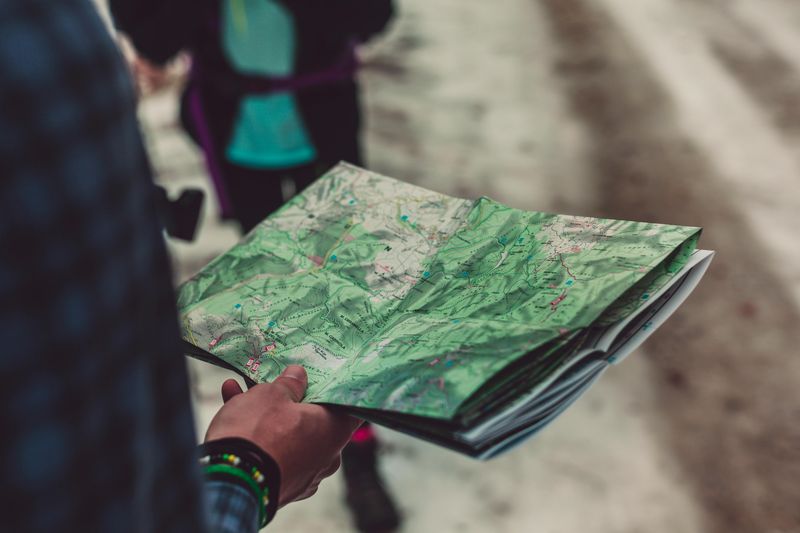 Carry a Paper Map as Backup to GPS
