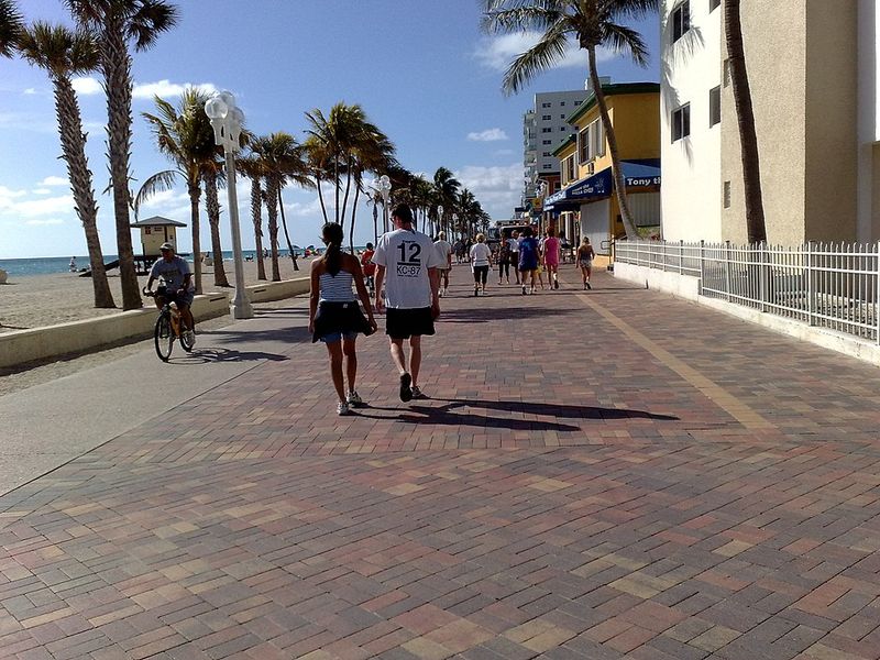 Hollywood Beach Broadwalk, Florida