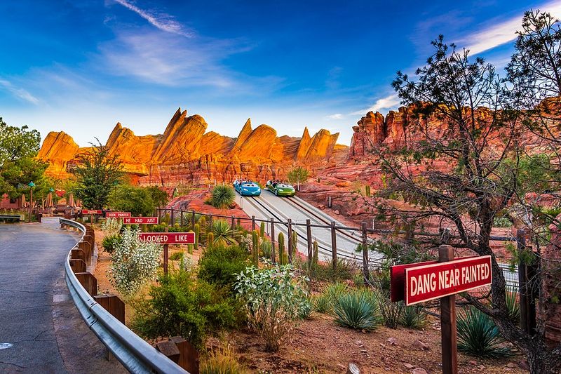 Radiator Springs’ Atmosphere / Cars Land (DCA) — ride cluster