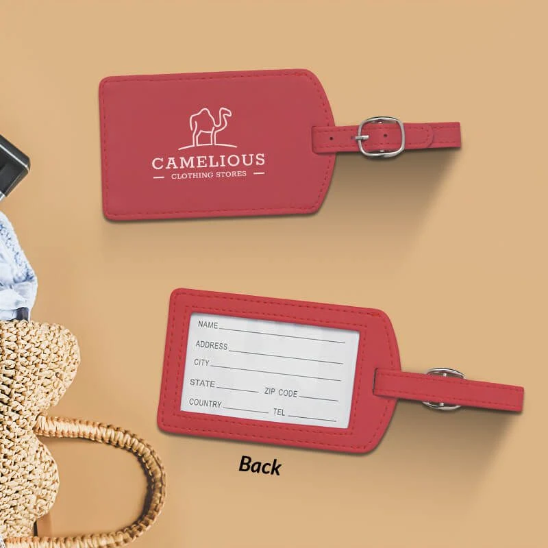 Luggage Tags with Personal Information