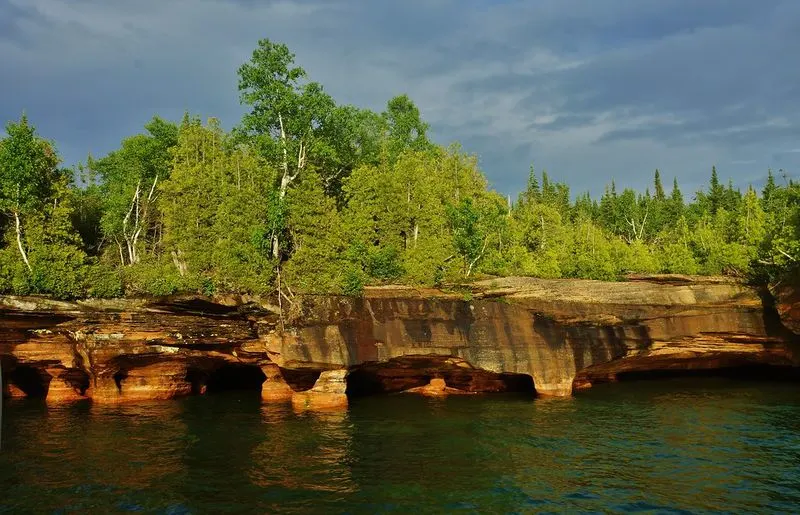 Bays around the Apostle Islands / Lake Superior (near Bayfield)
