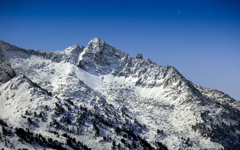 Skiing in the Rocky Mountains