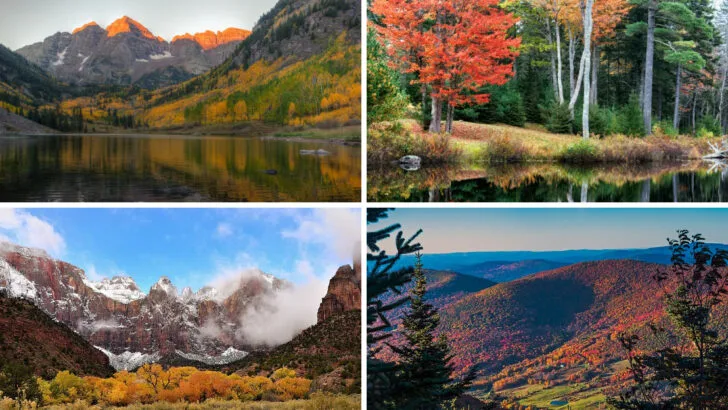 Who needs Canada when these 18 U.S. destinations show off fall’s best colors close to home