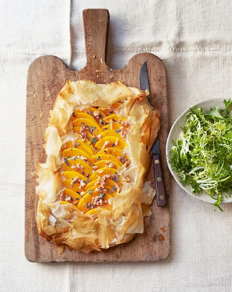 Autumn Squash & Sage Tart