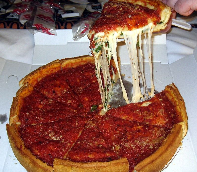 Chicago Deep-Dish Pizza