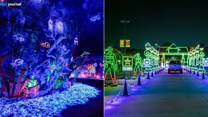 12 Drive-Through Holiday Light Shows Families Look Forward to Every Year