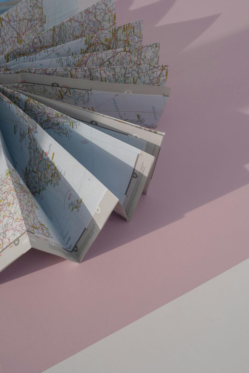 Paper Maps That Never Folded Back Correctly