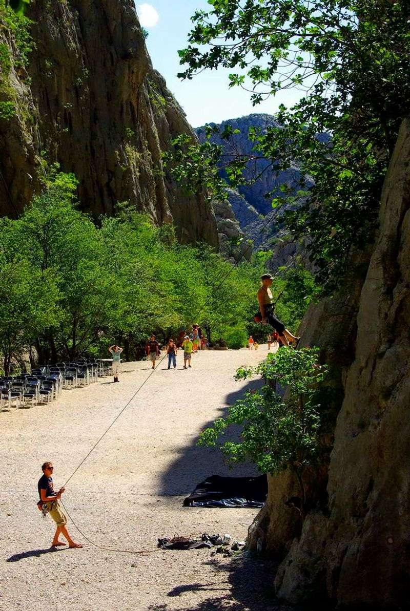 8. Adventure in Paklenica National Park