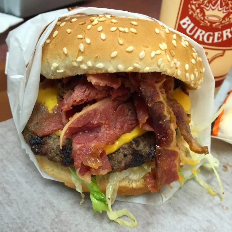 The Royal Pastrami Burger, Crowned for a Reason