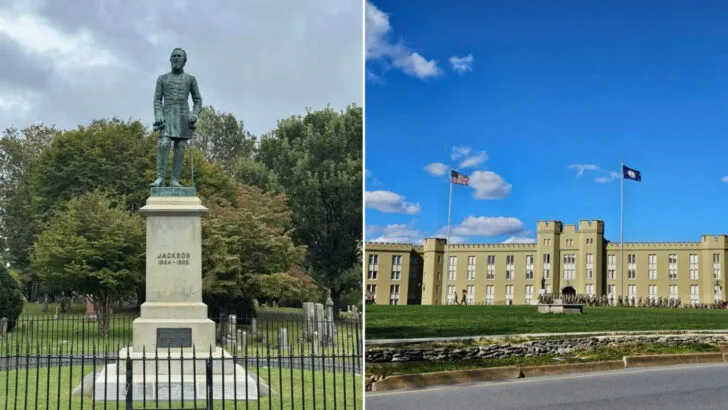 A mountain town in Virginia stays pleasantly low-key yet makes a crisp November day feel just right