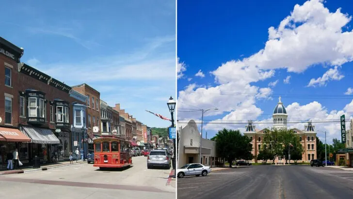 After exploring both coasts, these are the 10 small towns that capture the best of America in between