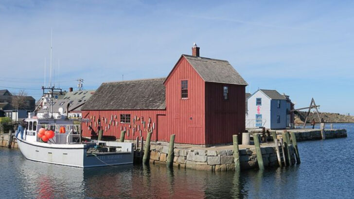 Along the coast north of Boston is a small town with seafood spots and harbor strolls perfect for a weekend
