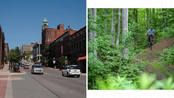 Along the shores of Lake Superior, a Michigan town balances outdoor adventure and small-town charm