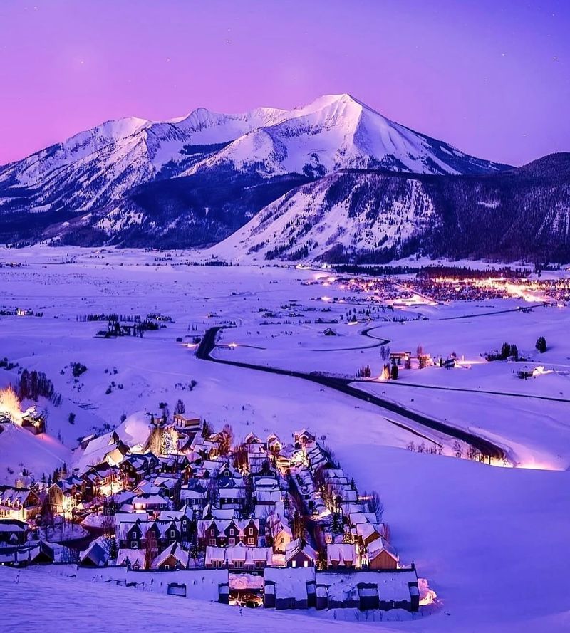 Kebler Pass Scenery and Snowy Byway Vibes