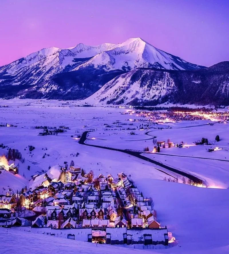 Kebler Pass Scenery and Snowy Byway Vibes
