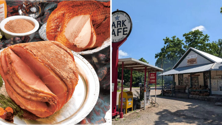 Arkansas Ozarks Spots Serving Hickory-Smoked Ham & Beans That Have Become A Cold-Weather Road Trip Staple