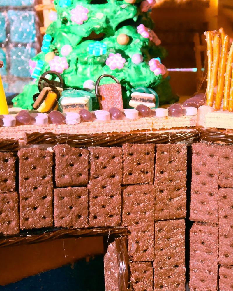 Explore the Gingerbread Village at Sheraton Hotel