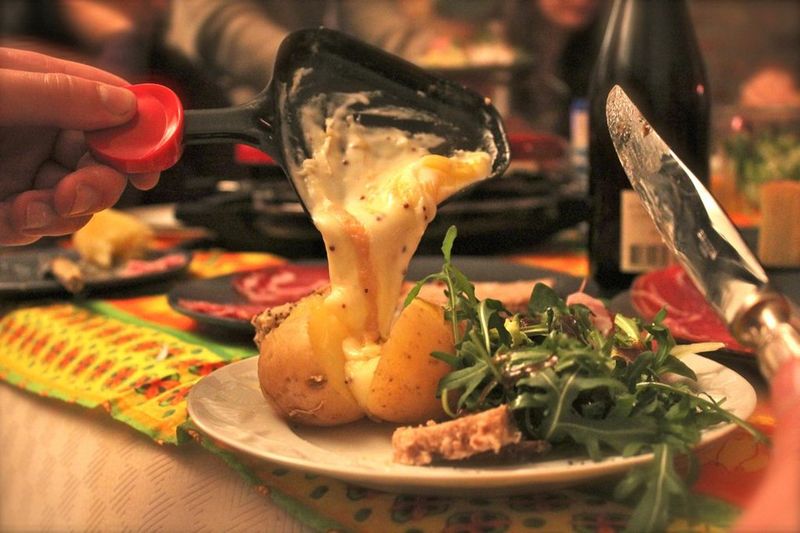 Raclette (melted cheese)