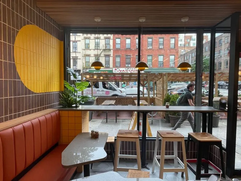 Tip for takeout and short counter service when appropriate