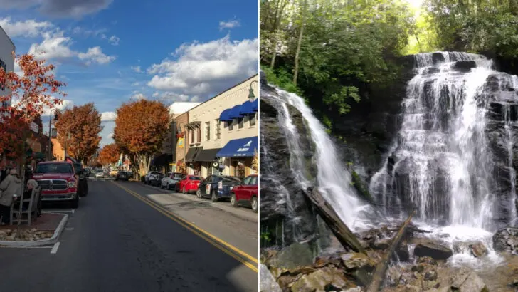 Between Asheville and the Great Smokies lies a mountain community locals would rather not see overrun