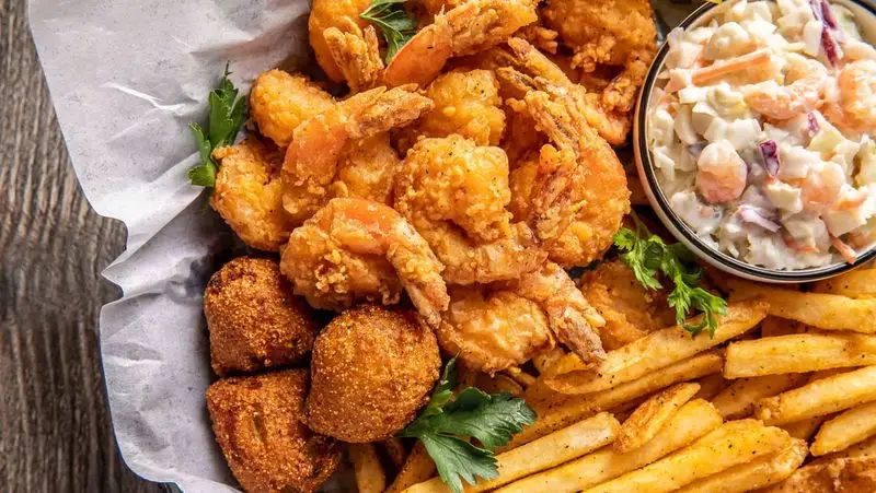 Corn Fritters and Starters to Share