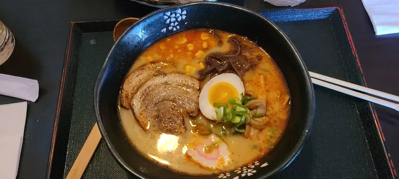 Steamy Ramen at Sakuratani