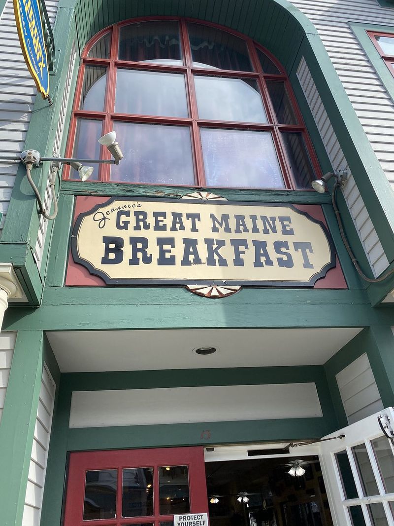 Jeannie’s Great Maine Breakfast – Bar Harbor