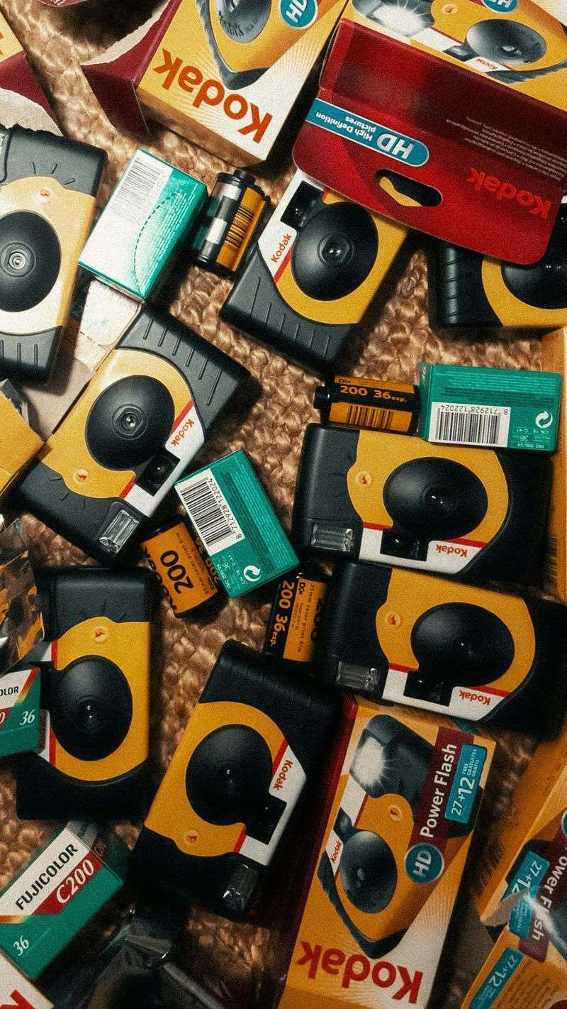 Disposable Cameras with Only 24 Shots