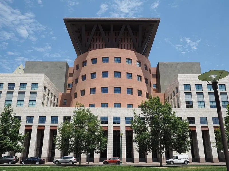 The Denver Central Library
