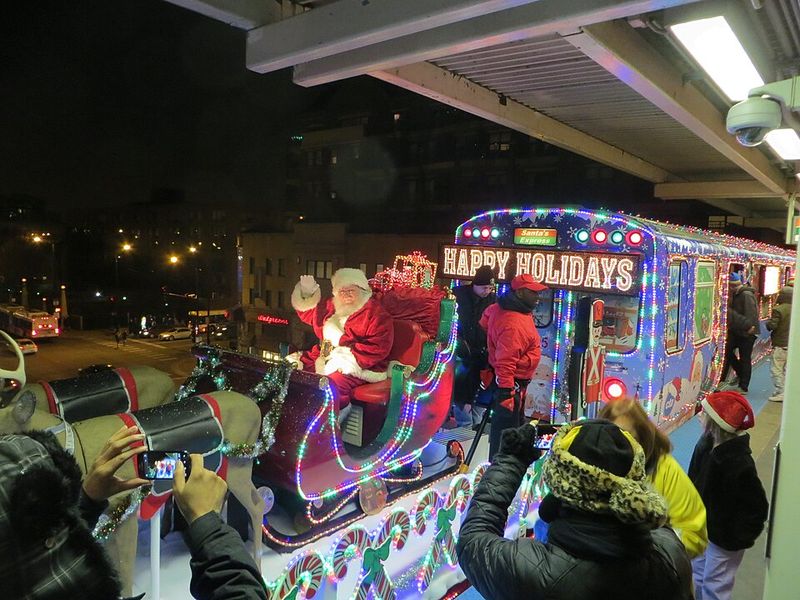 Holiday Train on the CTA