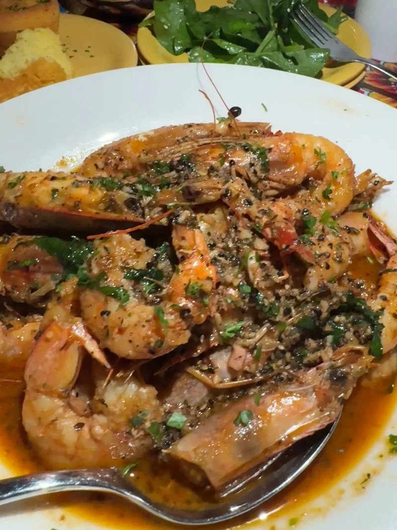 Shrimp & Alligator Sausage Cheesecake