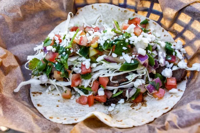 Blackened Tuna Taco