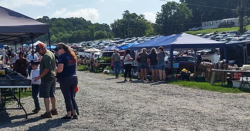 Haggling aggressively at farm stands or craft markets