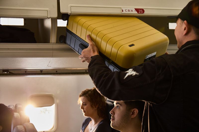 Overhead bin space is not guaranteed
