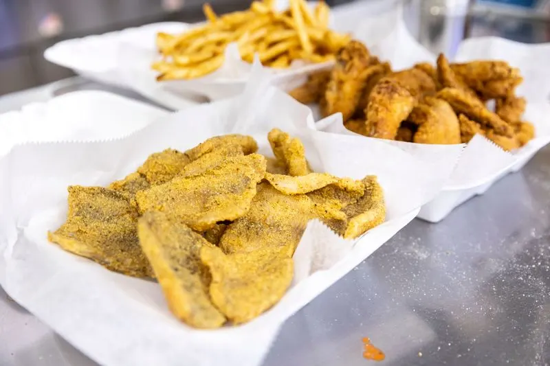 Great White Fish Chicken