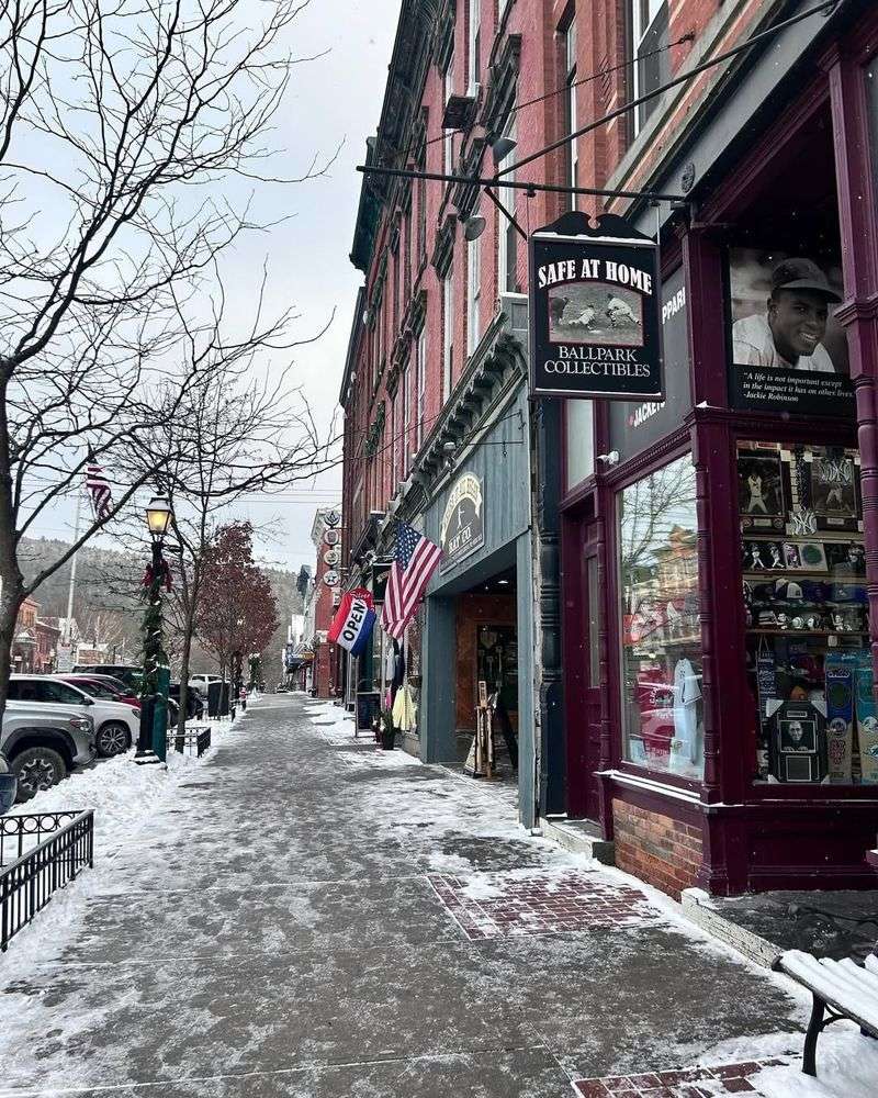 Holiday Windows and Local Shops