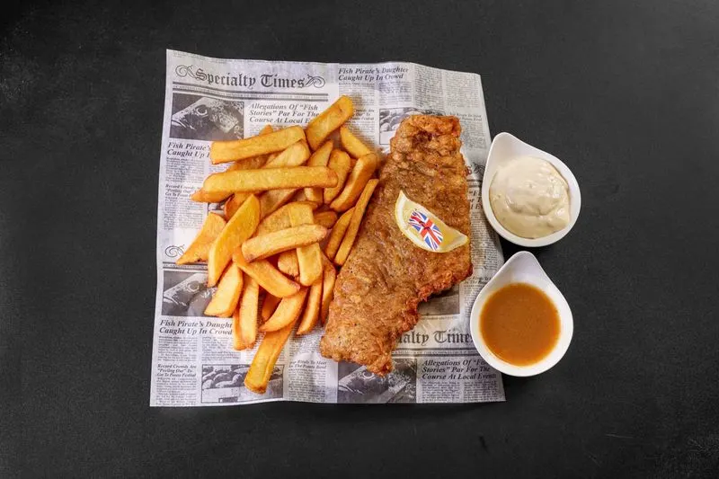 The British Embassy Fish and Chips - Richmond