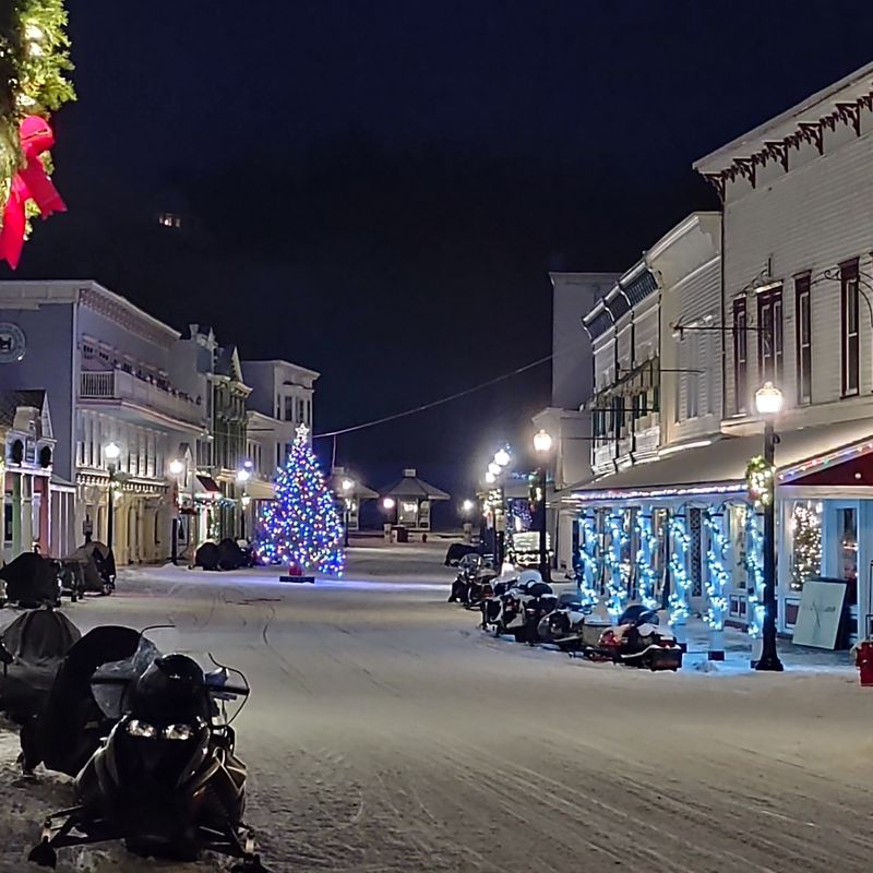 Frosted Victorian Main Street