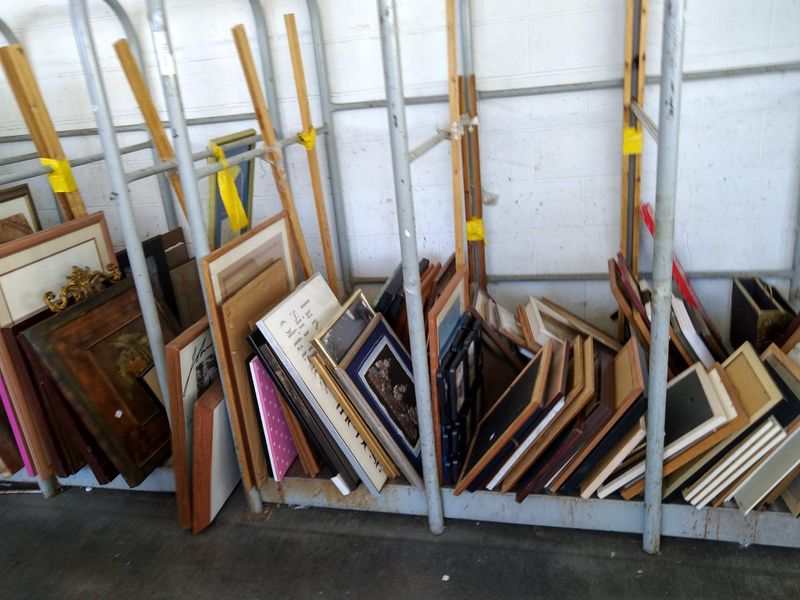 Housewares, frames, and art canvases