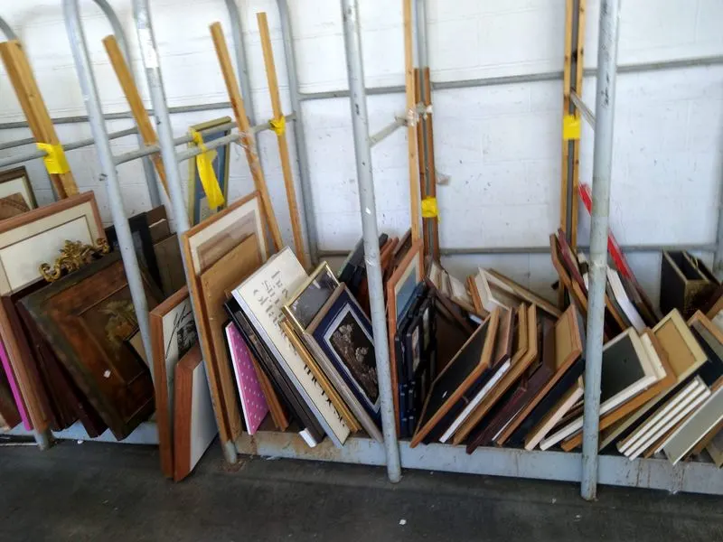 Housewares, frames, and art canvases