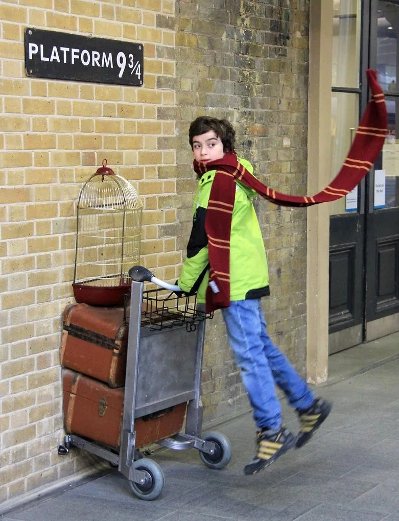 Platform 9¾ at King's Cross Station